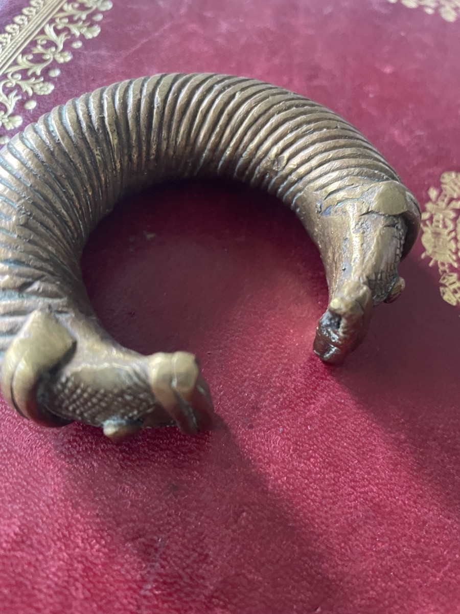 Gold-plated Bronze Slave Bracelet -photo-4