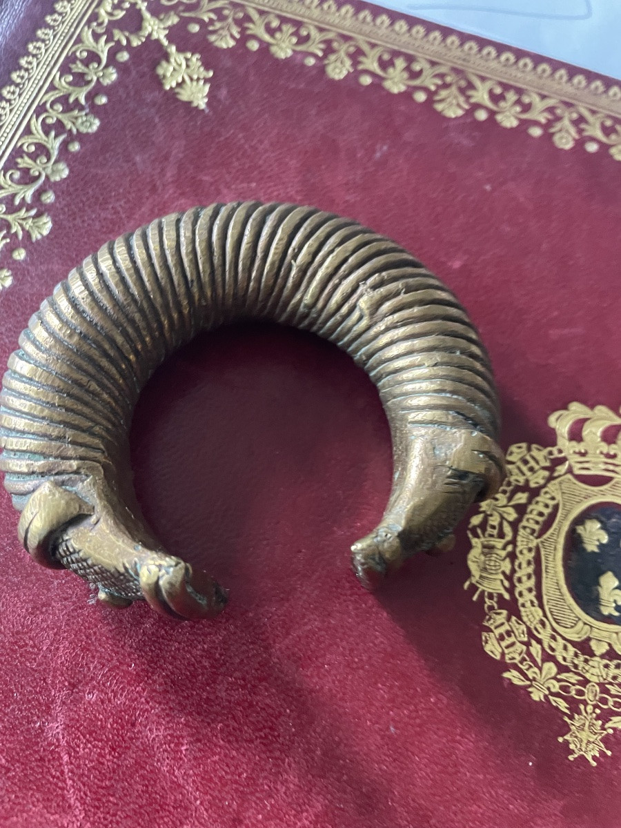 Gold-plated Bronze Slave Bracelet -photo-8