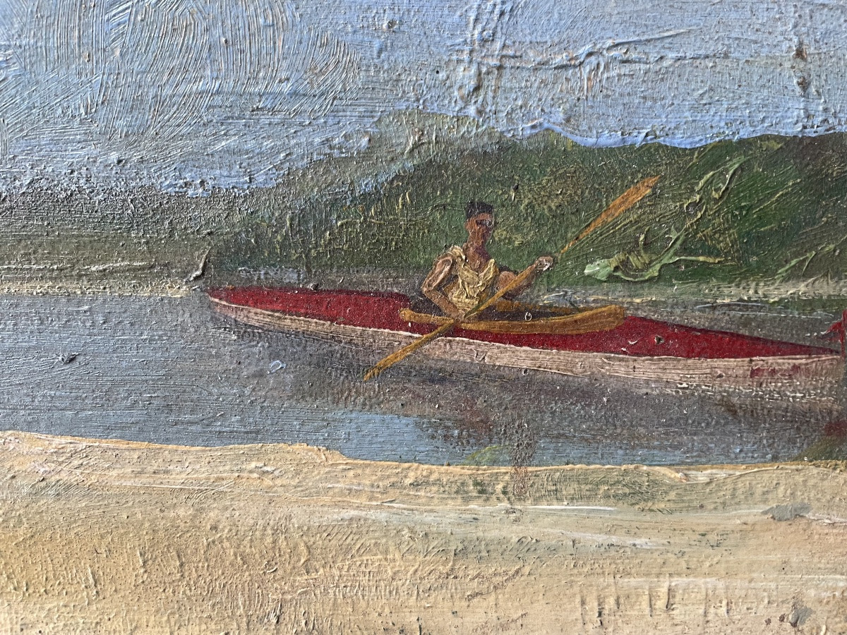 Riviere et canoés -photo-3