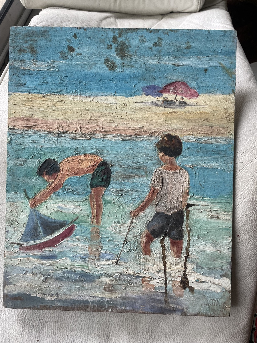 Children At The C. Bernard Swimming Pool -photo-3