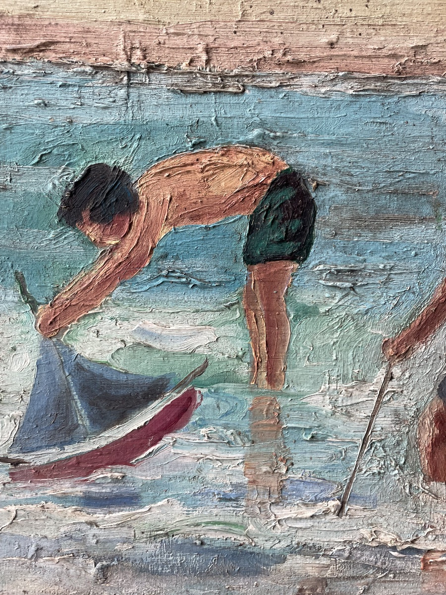 Children At The C. Bernard Swimming Pool -photo-4