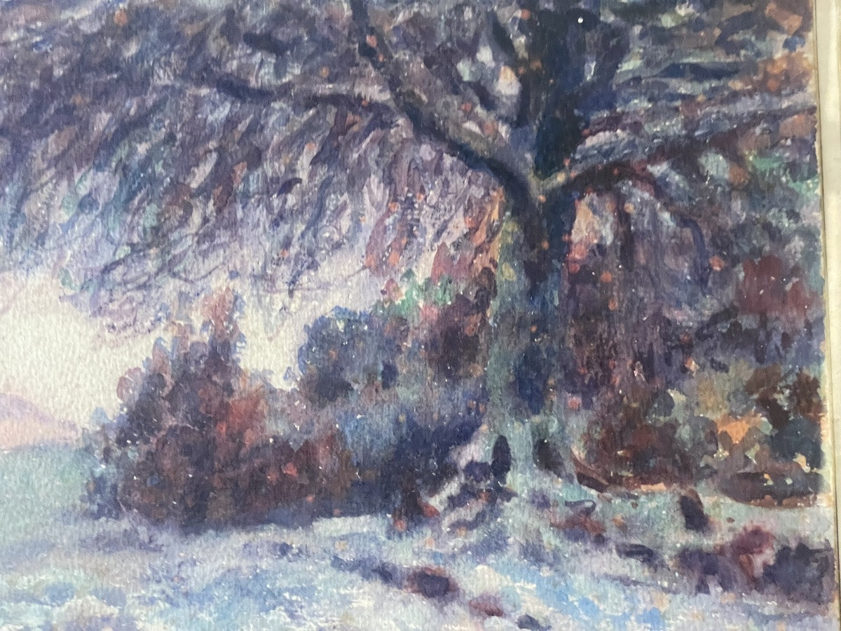 Landscape By Auguste Colle -photo-4