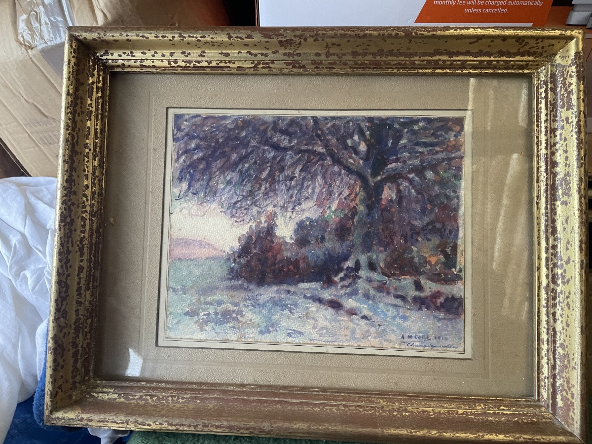 Landscape By Auguste Colle -photo-4