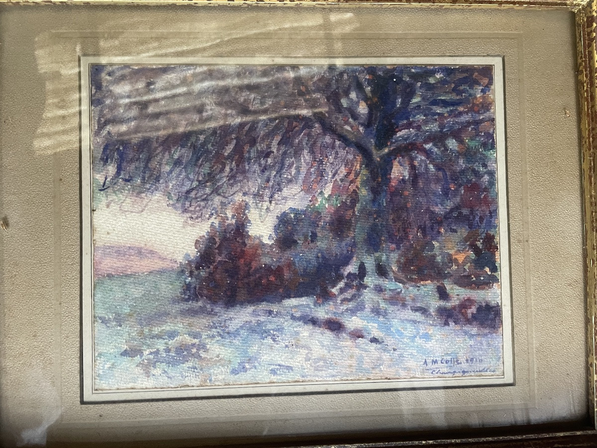 Landscape By Auguste Colle -photo-6