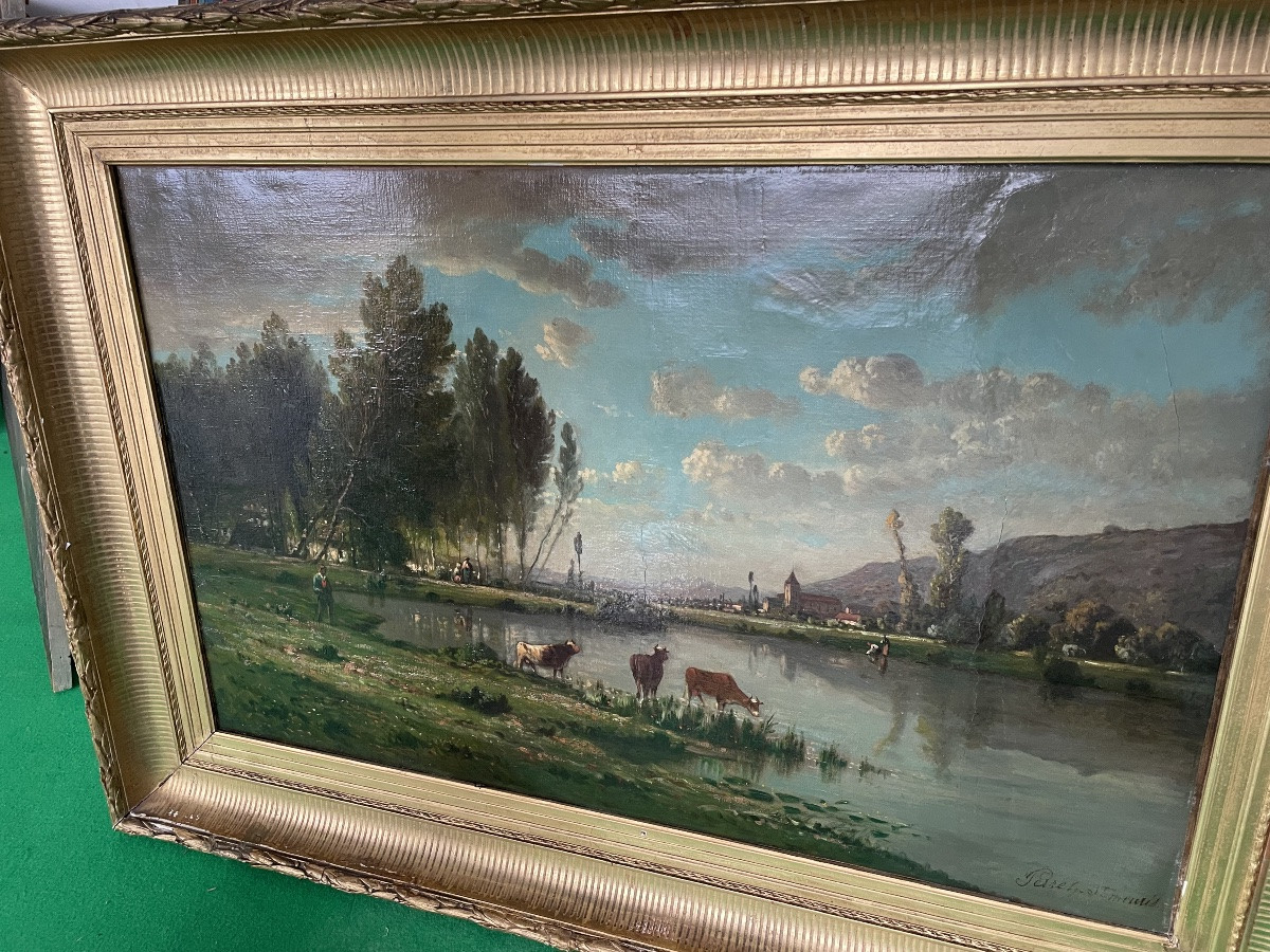 Vaches à l’étang -photo-6