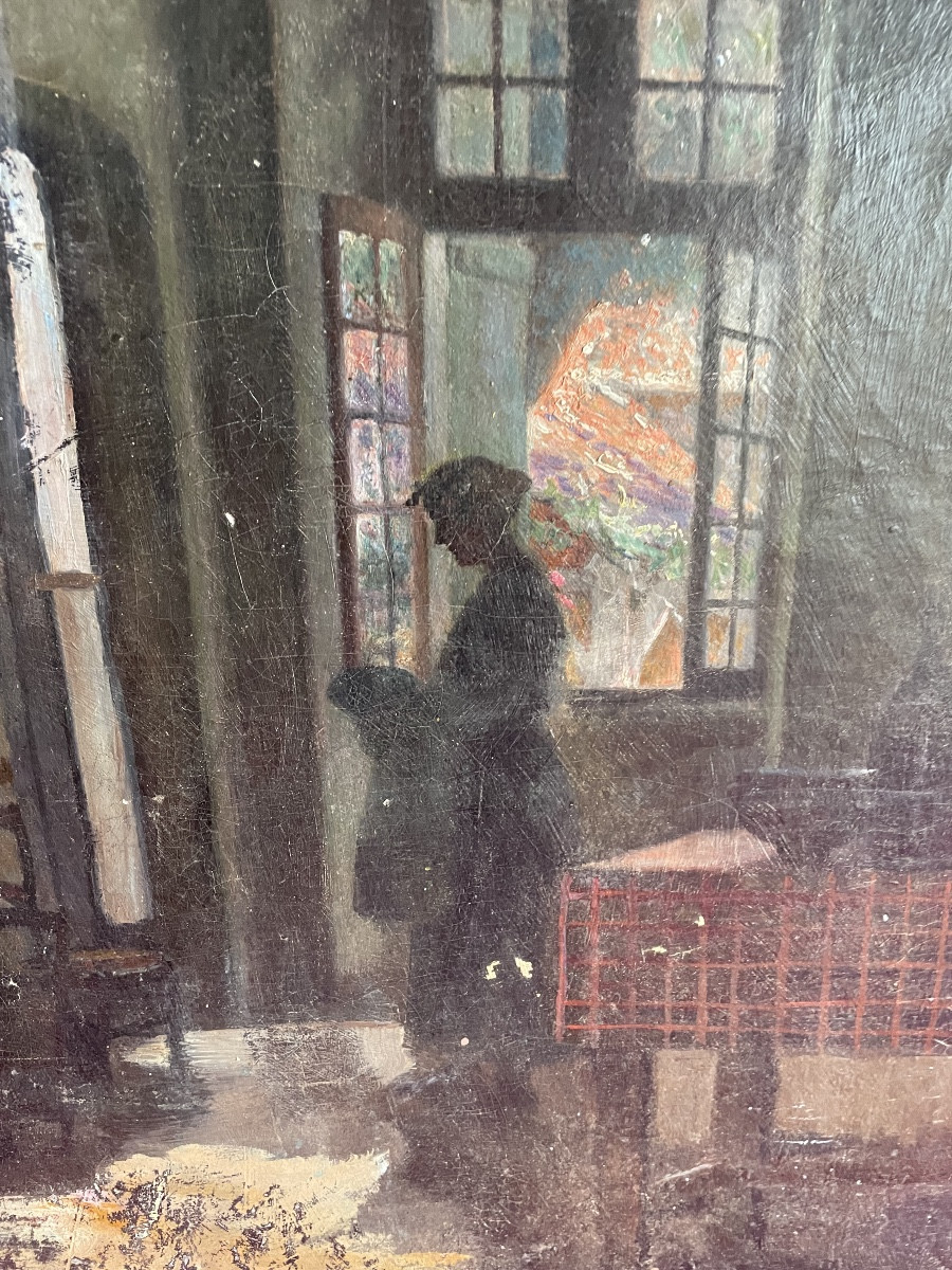 Femme à la fenêtre 