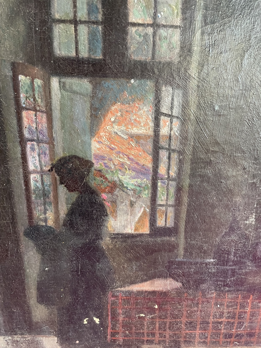 Femme à la fenêtre 