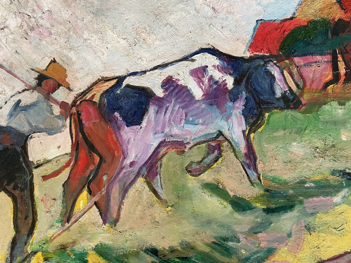 Gabriel Sue's Plowing 