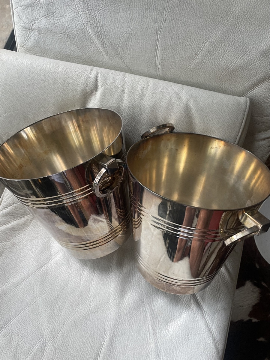 Pair Of Champagne Buckets -photo-2