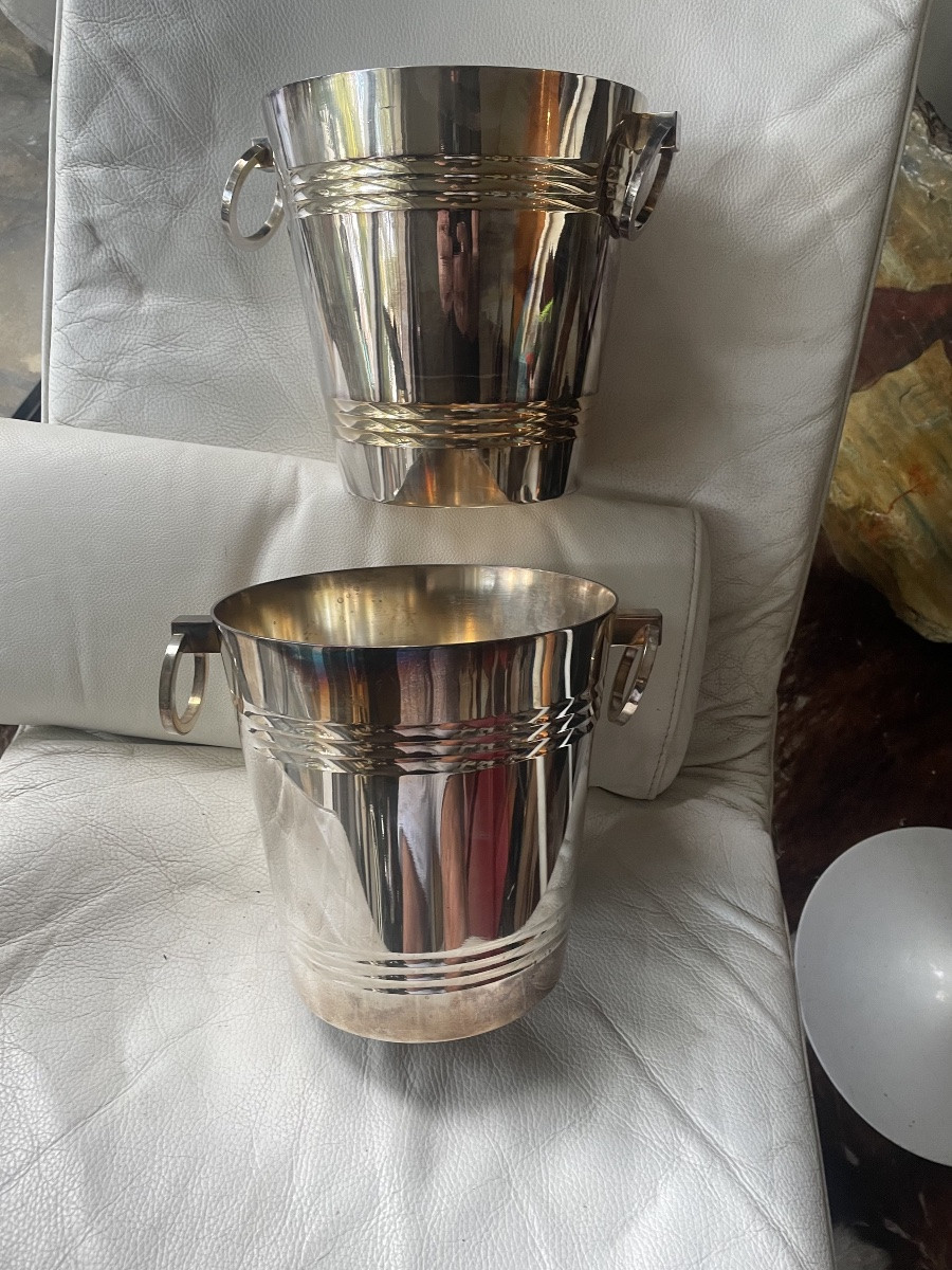 Pair Of Champagne Buckets -photo-4