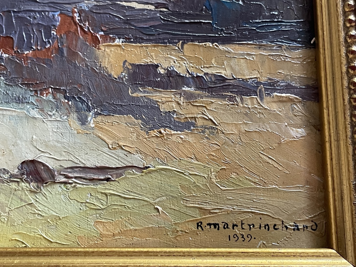 Paysage de campagne de Martrinchard 