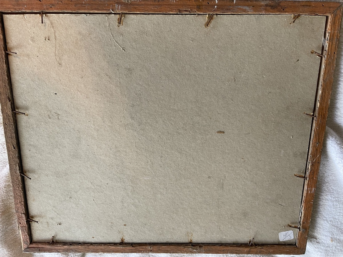 Dessin pastel Nue allongé de Pierre Ribera -photo-4