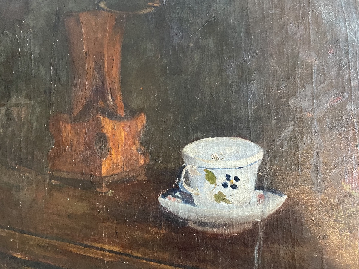 Le moulin à café et sa tasse -photo-3