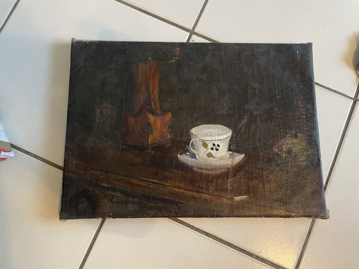 Le moulin à café et sa tasse -photo-4