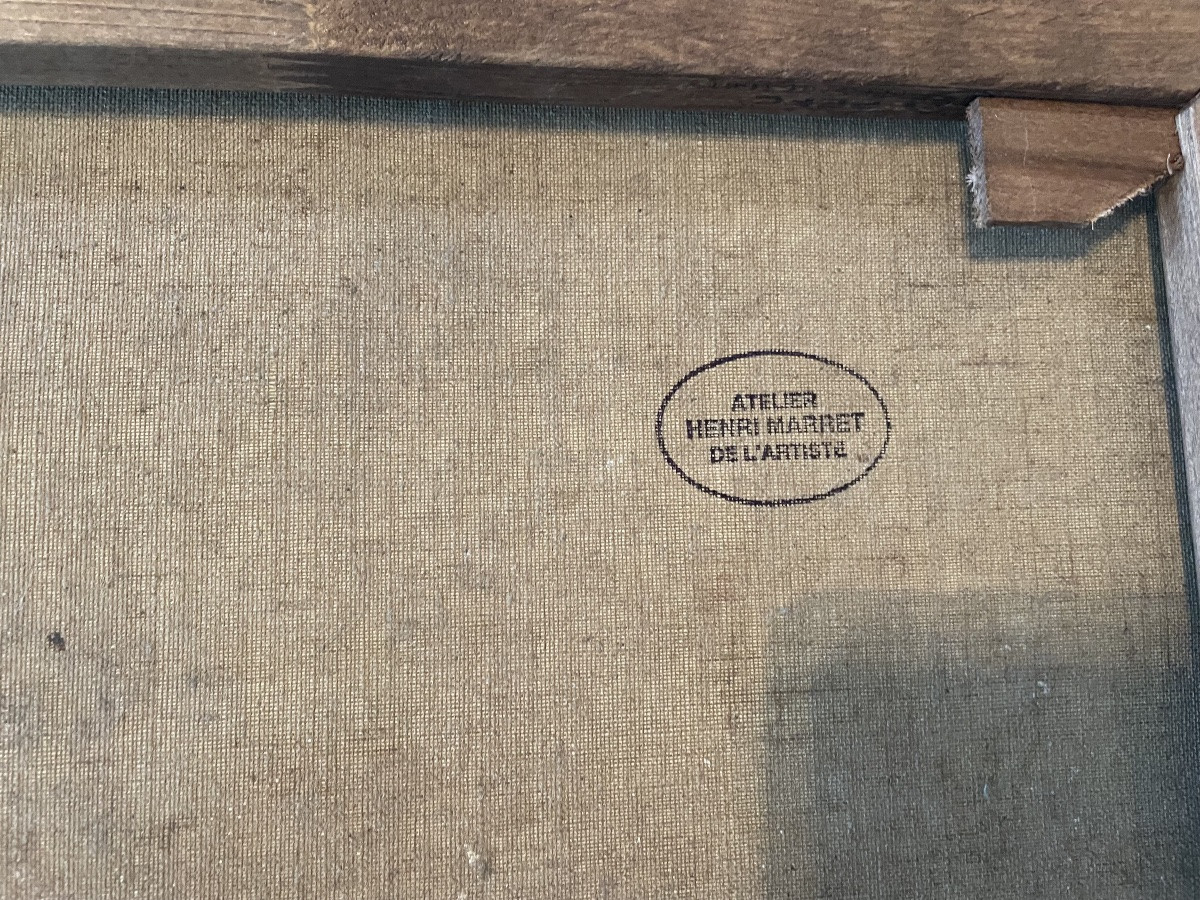 Paysage de Marret Henri Justin -photo-2