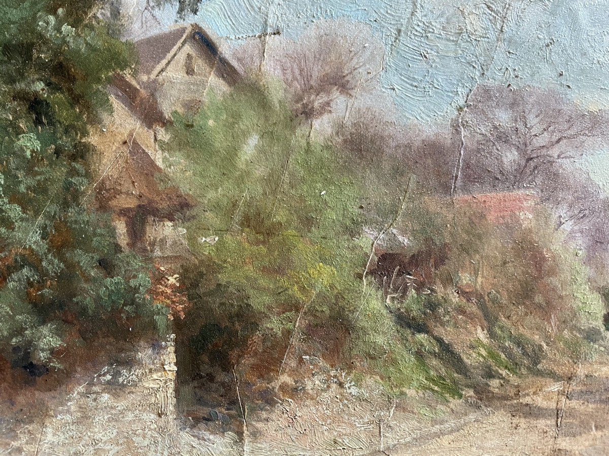 Fillette sur le chemin du village -photo-5