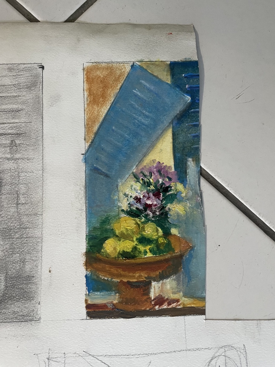 Tableaux études  de fleurs 