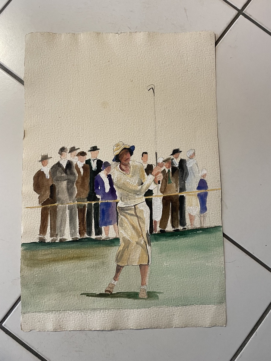 The Golfer From F. Desbois -photo-3