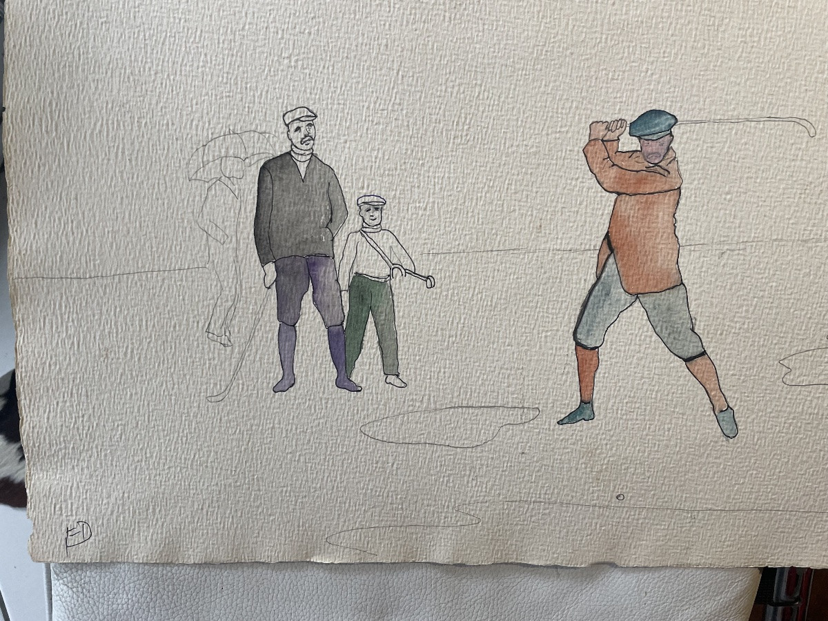 The Golfer From F. Desbois -photo-1