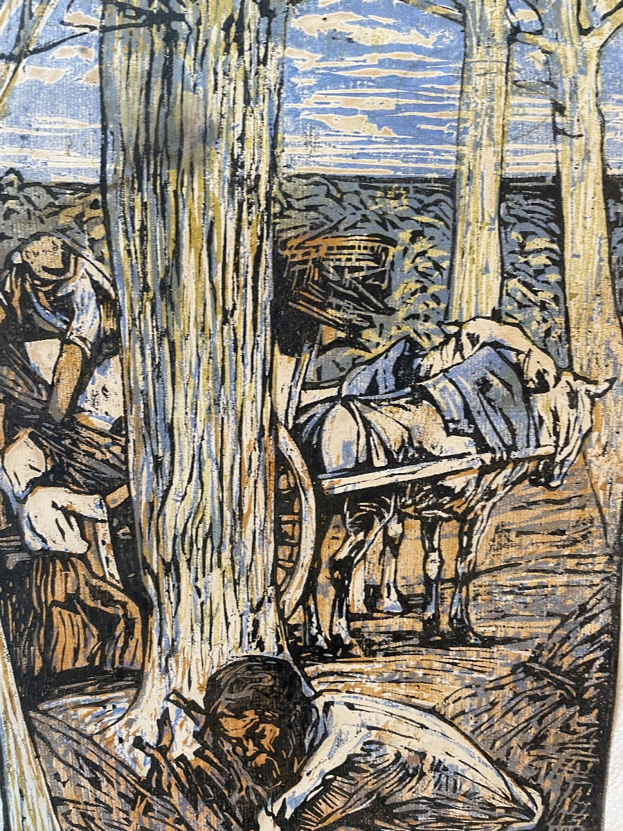 The Woodcutters Of Marret Henri 