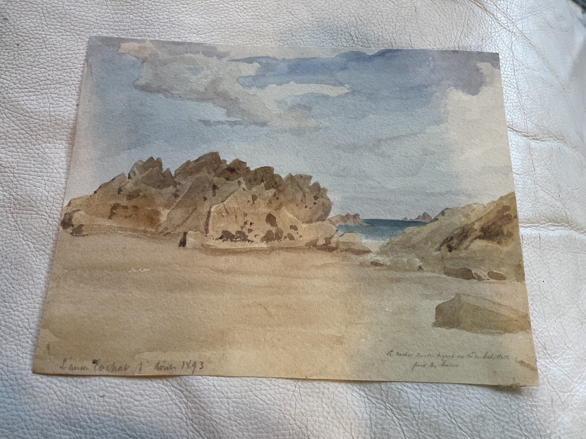 Littoral rocheux à Cochât -photo-1