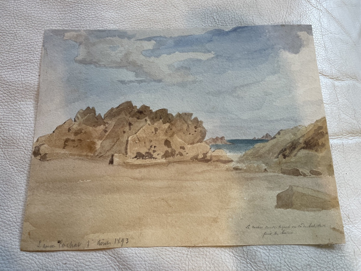 Littoral rocheux à Cochât -photo-6