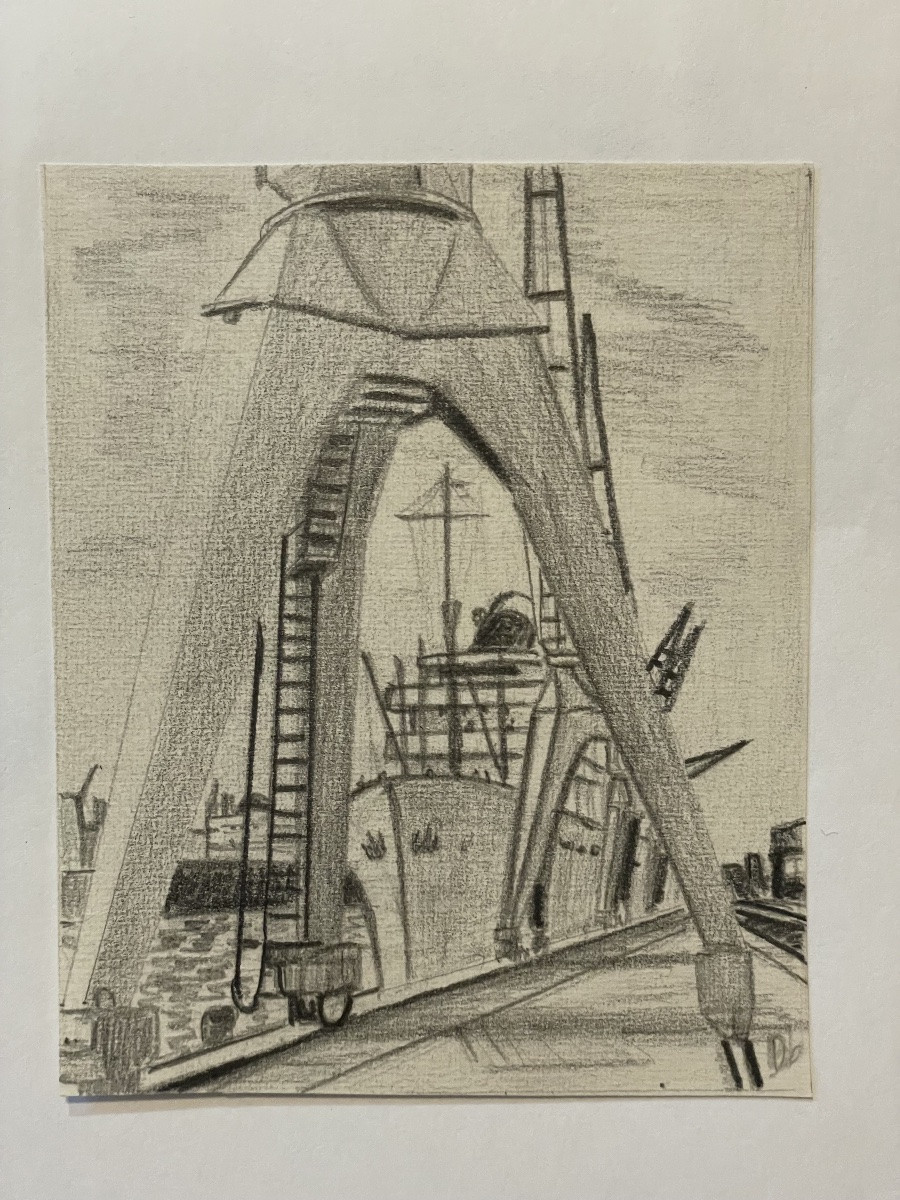 Dessins bateaux au port -photo-4