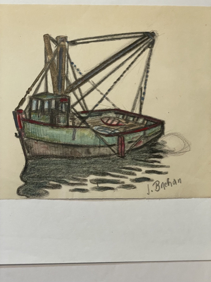 Dessins bateaux au port -photo-5