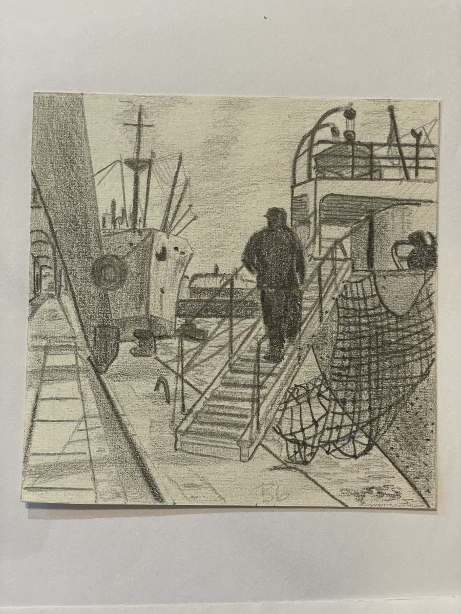 Dessins bateaux au port -photo-7