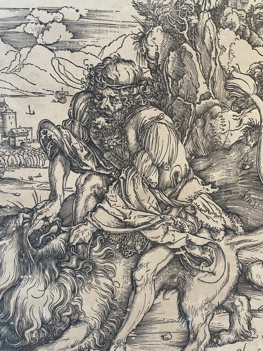 Engraving By Albrecht Dürer -photo-2