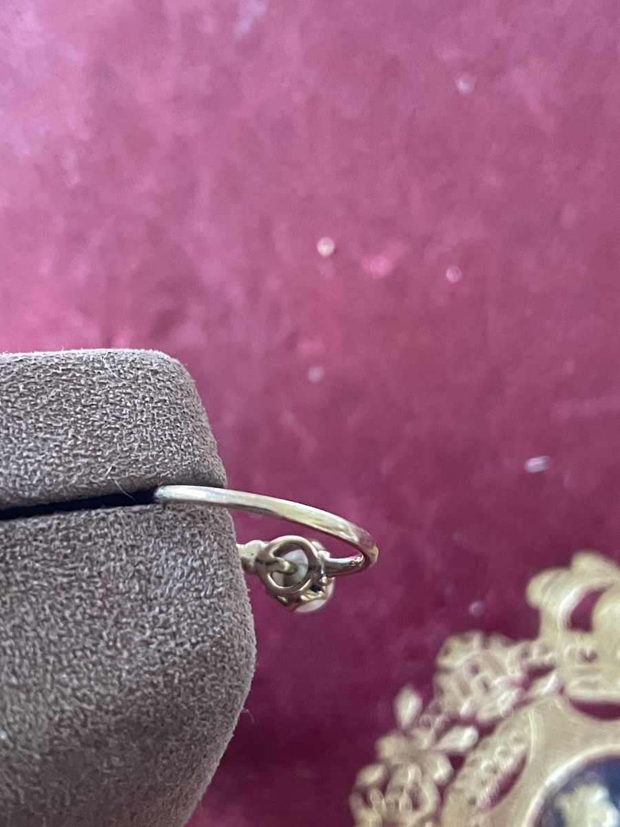 Gold And Pearl Ring -photo-2