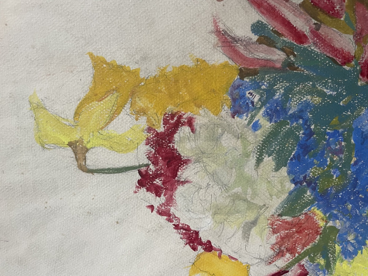 Poppies And Daffodils -photo-5