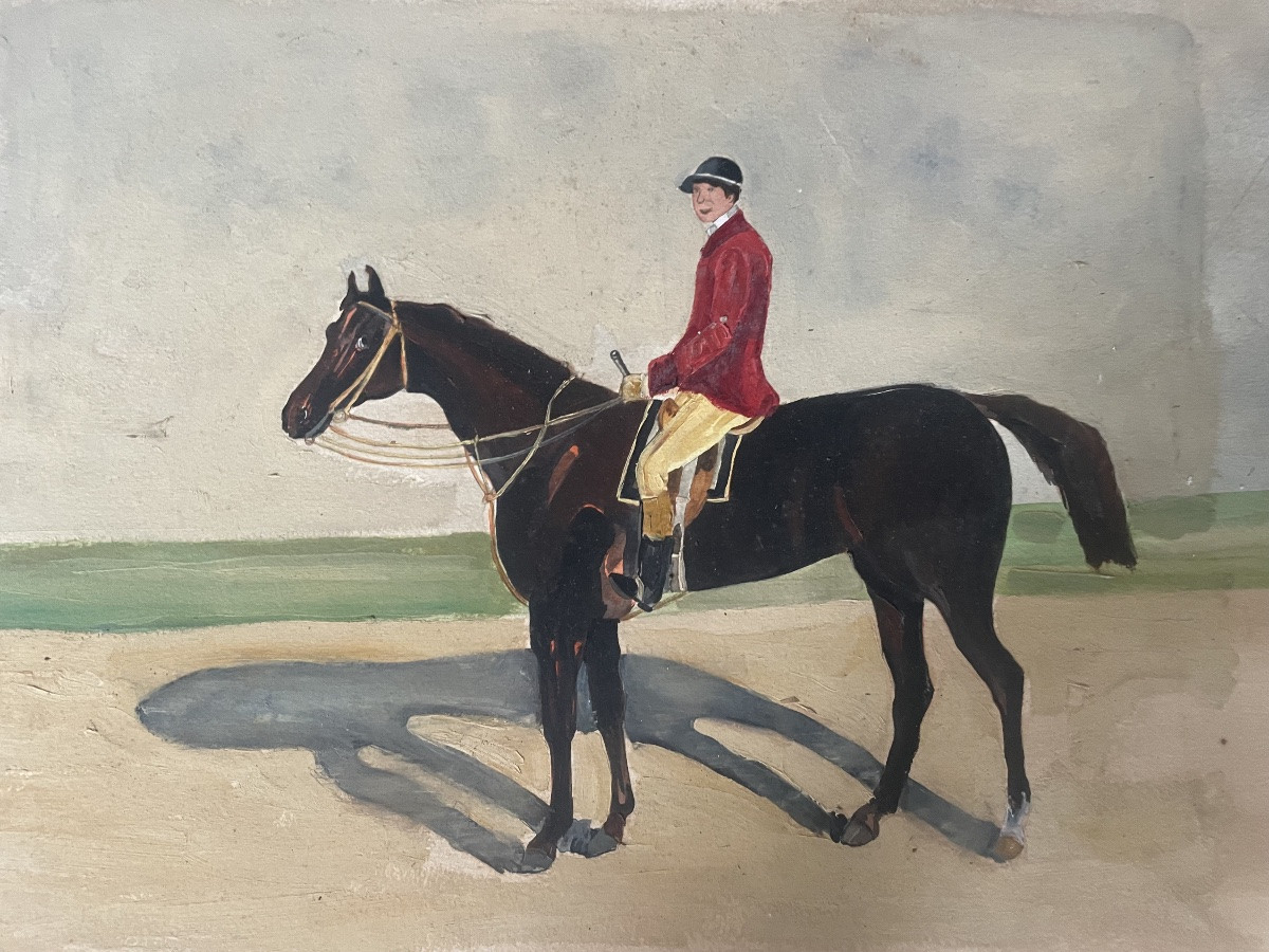 Le jockey et son cheval de course -photo-8