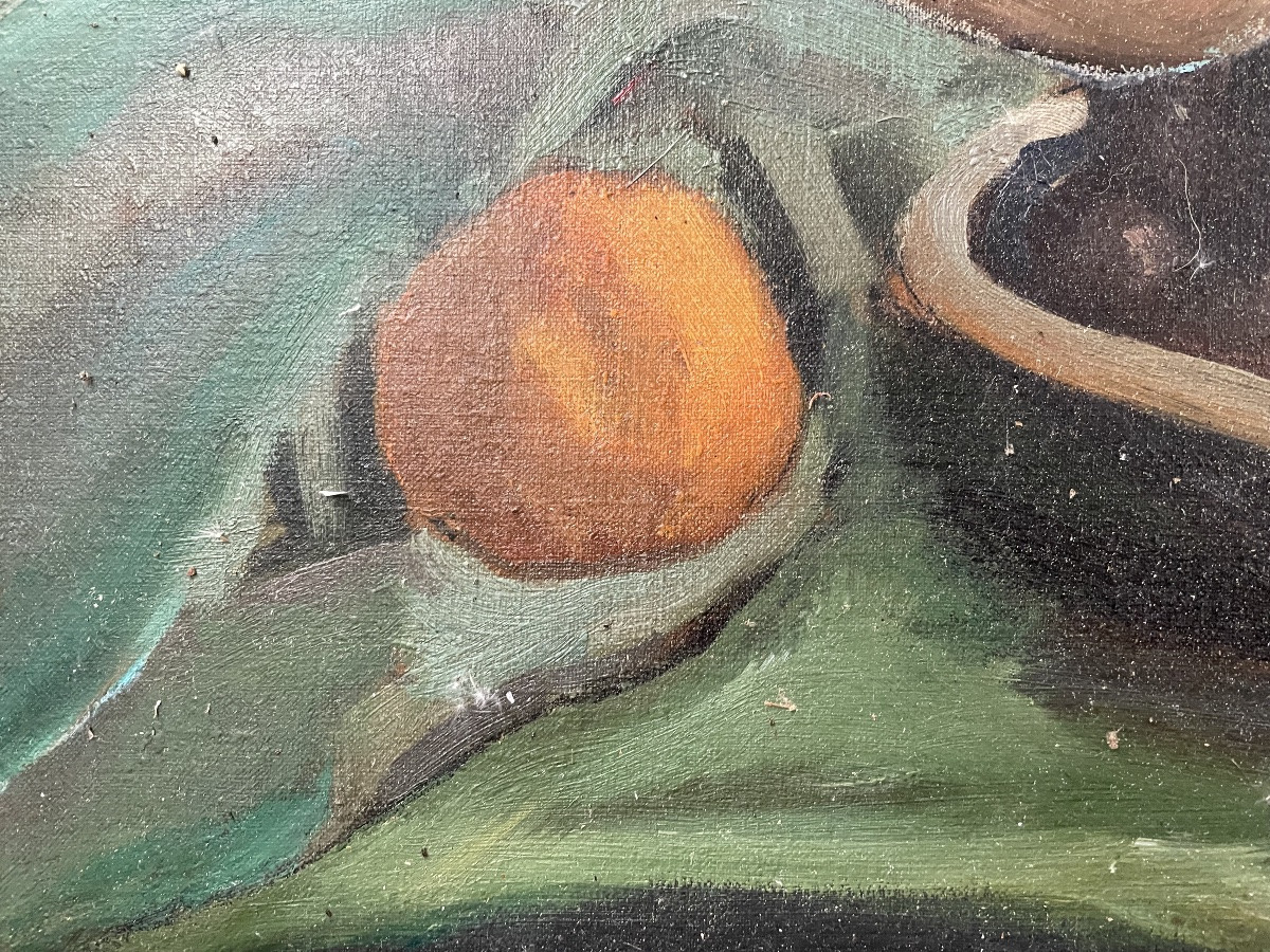 Nature morte aux oranges et raisins -photo-4