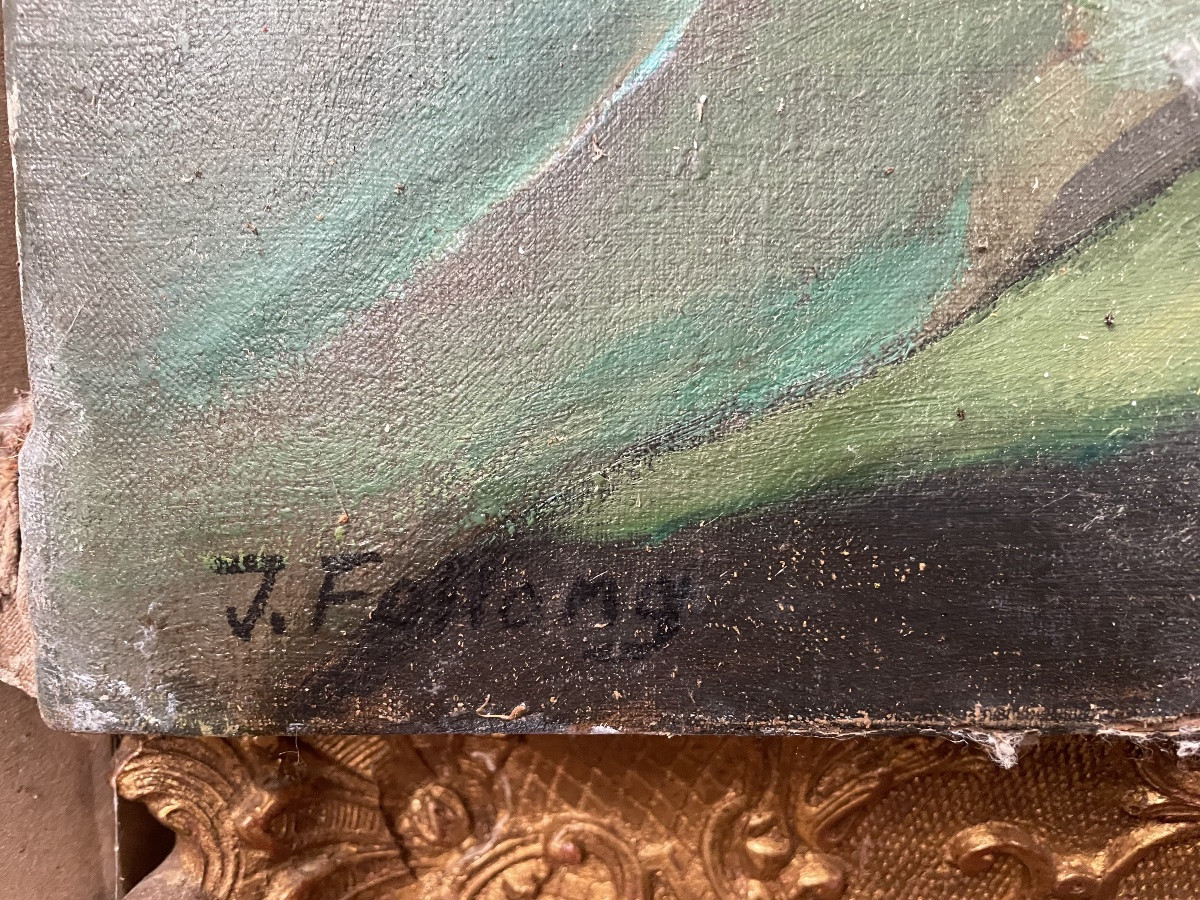 Nature morte aux oranges et raisins -photo-1