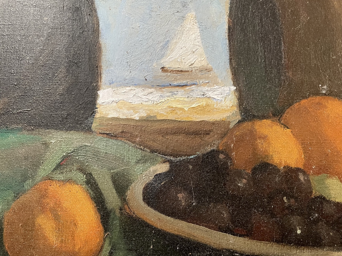 Nature morte aux oranges et raisins 