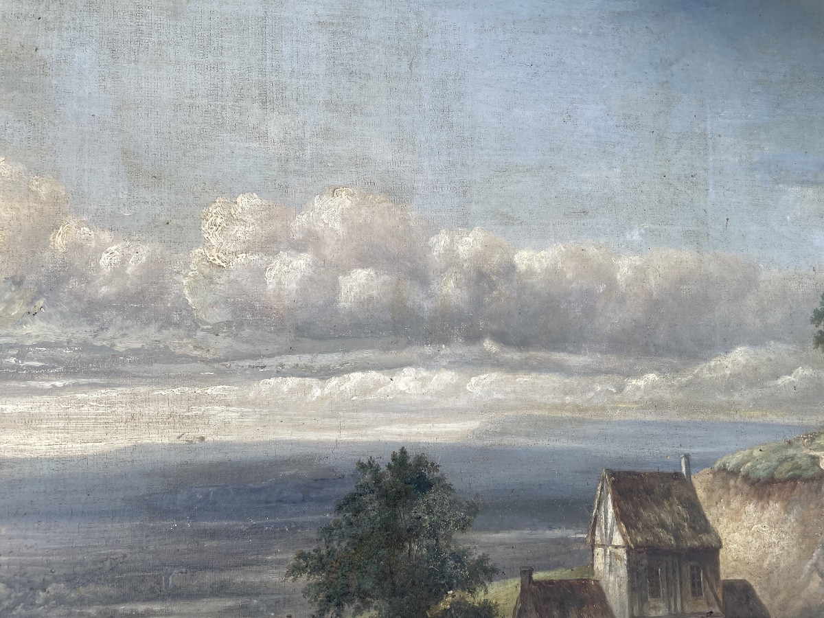 Tableau paysage animé de Coignet -photo-4