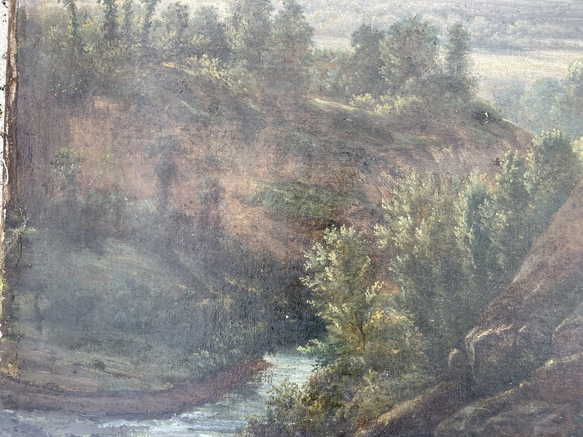 Tableau paysage animé de Coignet -photo-1