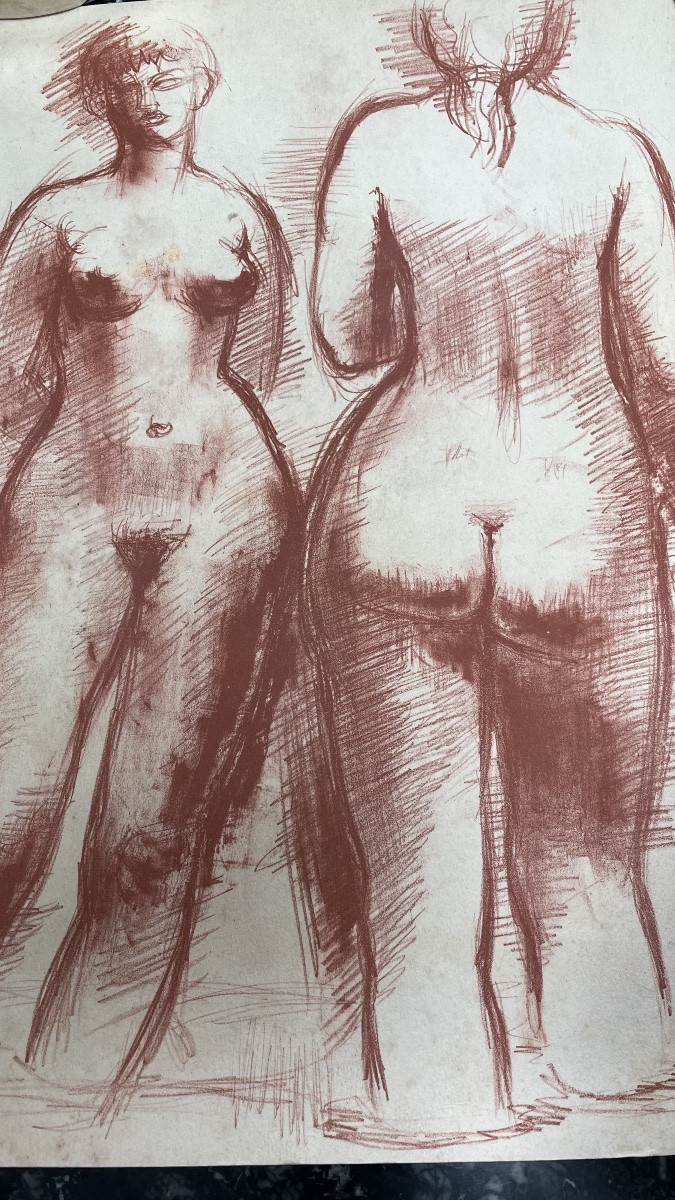 Lithographie nues féminins de Volti -photo-7