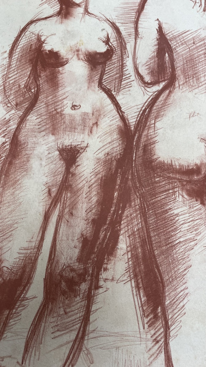 Lithographie nues féminins de Volti -photo-8