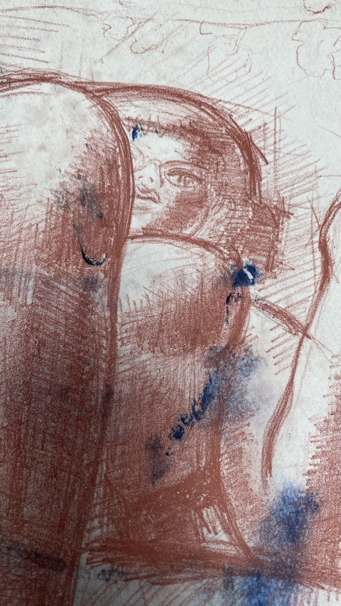 Seated Nude Woman By Volti -photo-4