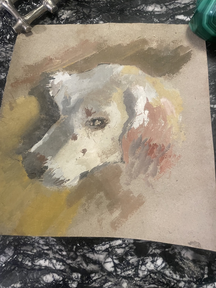Dog Head Painting -photo-3