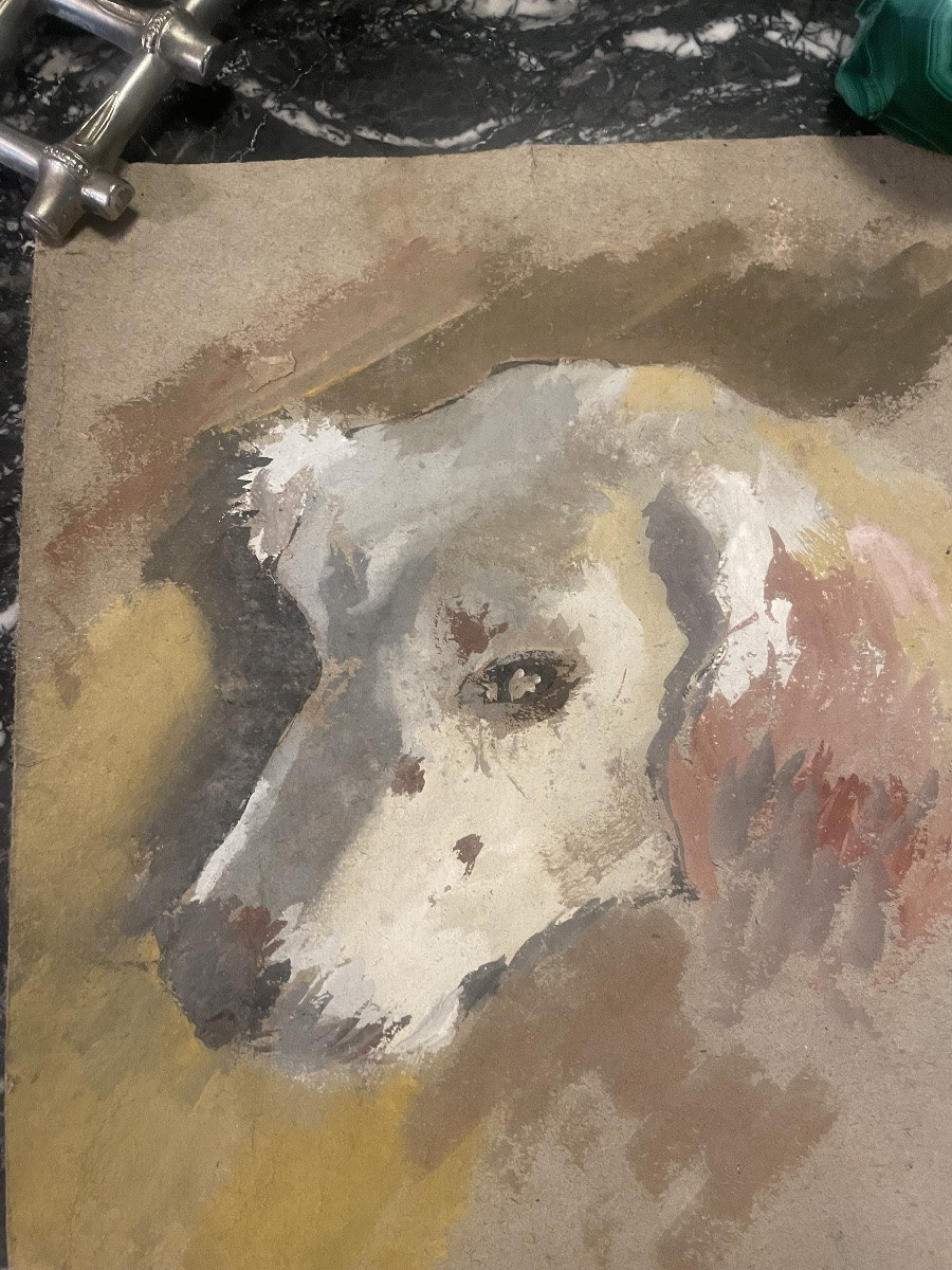 Dog Head Painting -photo-4