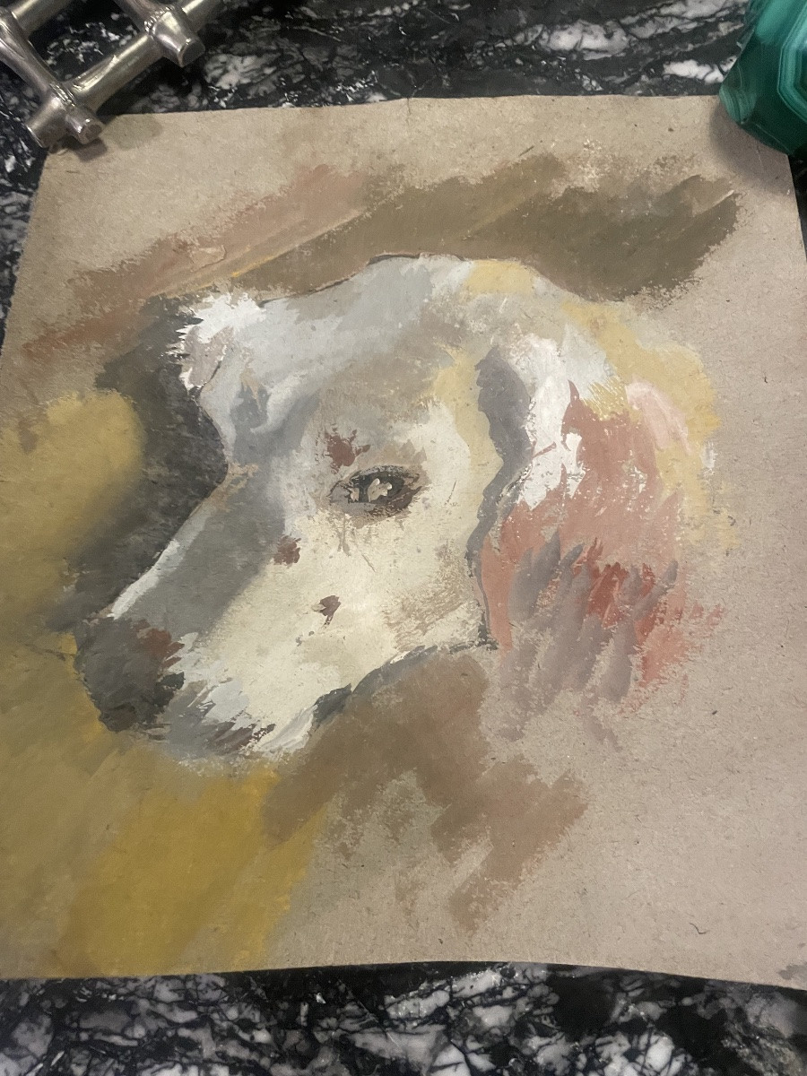 Dog Head Painting -photo-5