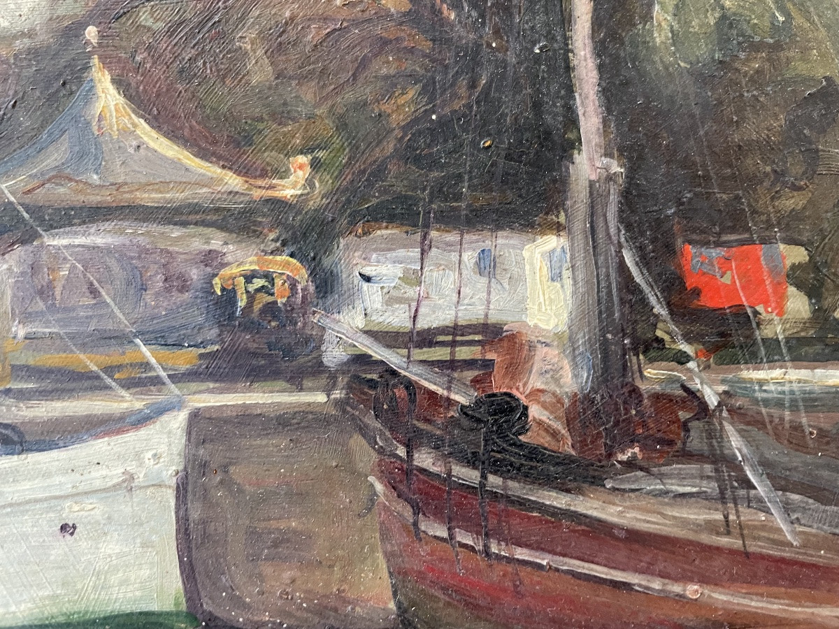 Port de Riberou à Saujon de Hainaut Berthe -photo-4