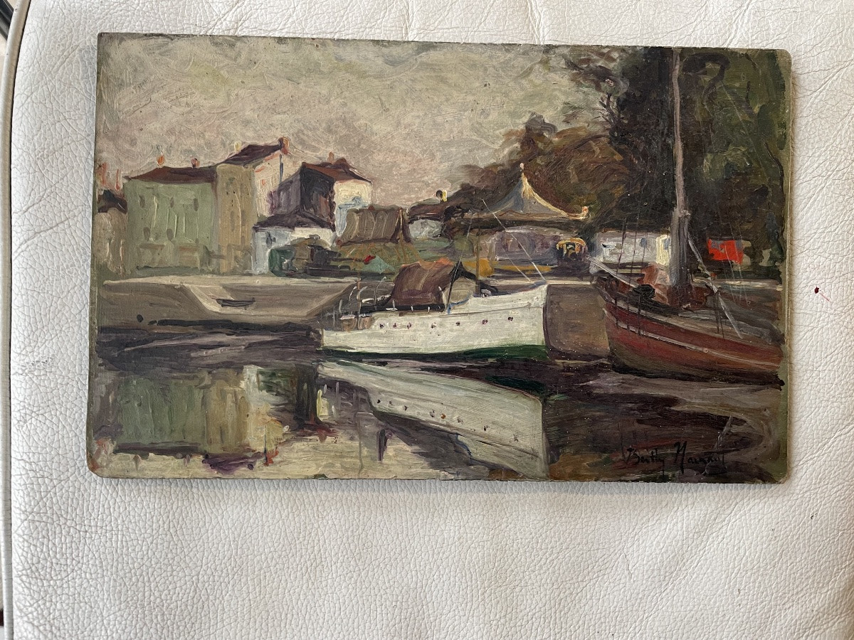 Port de Riberou à Saujon de Hainaut Berthe -photo-7