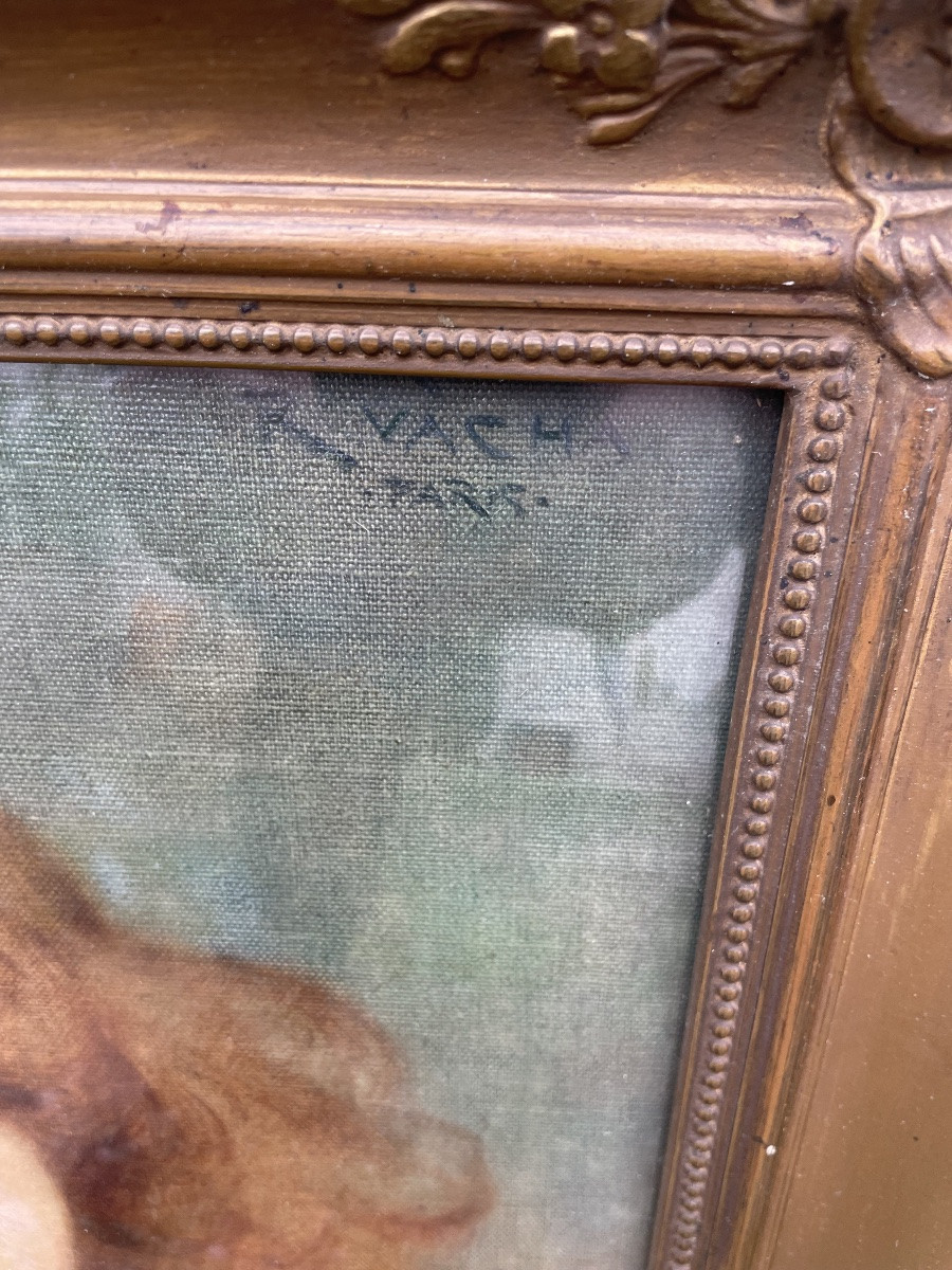 Jeune fille à la chevelure rousse de Vacha Rudolph -photo-2