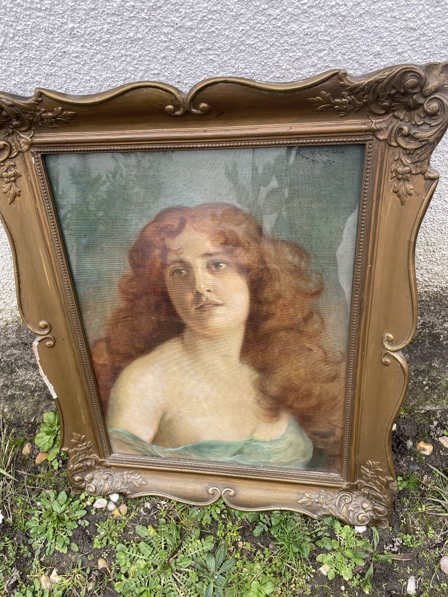 Jeune fille à la chevelure rousse de Vacha Rudolph -photo-3