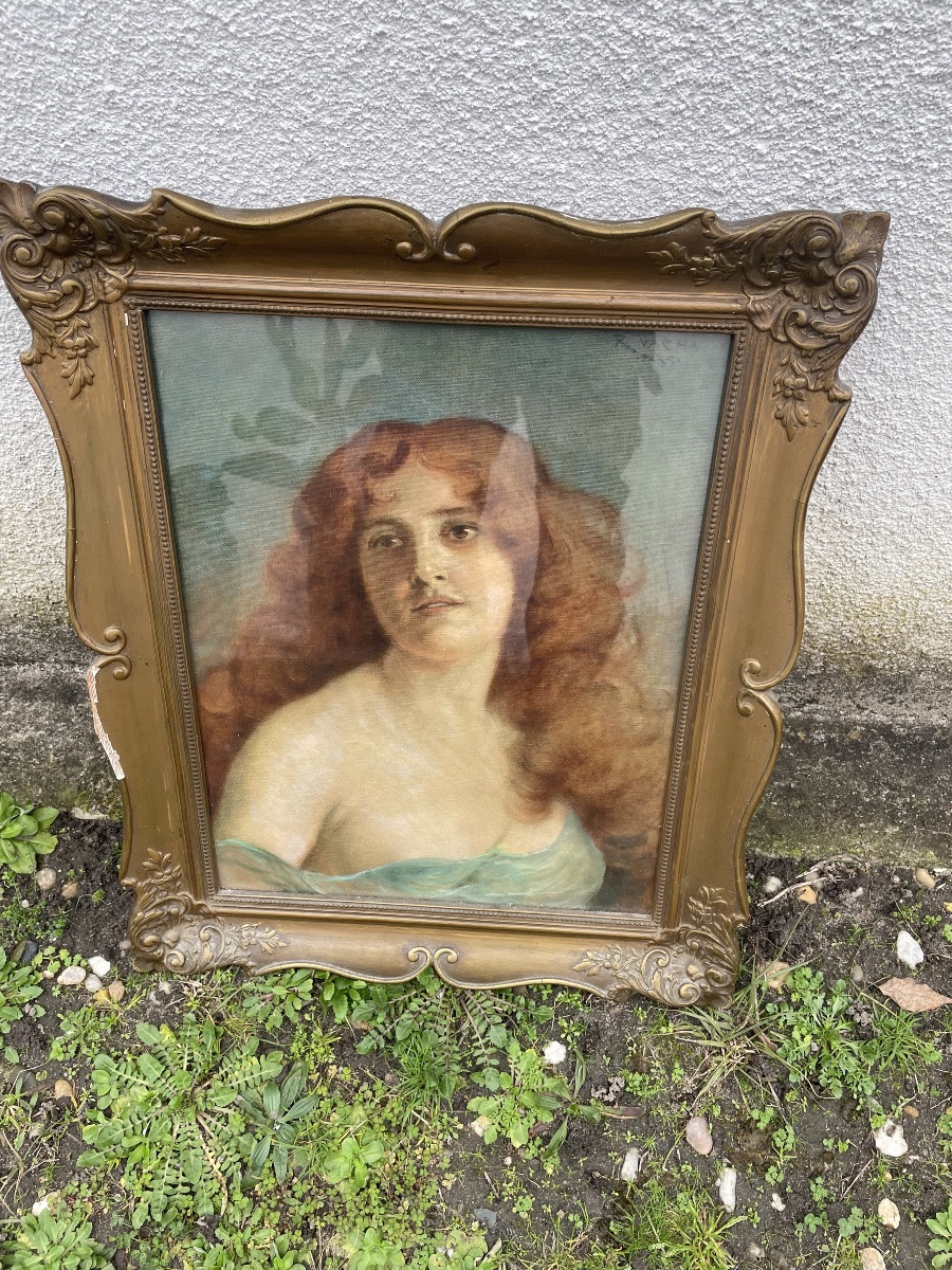 Jeune fille à la chevelure rousse de Vacha Rudolph -photo-1