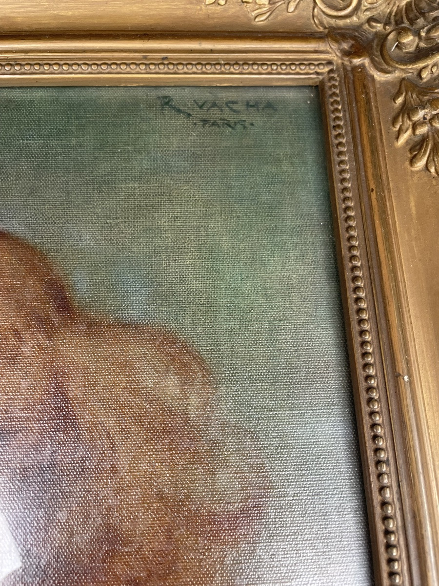 Jeune fille à la chevelure rousse de Vacha Rudolph -photo-2